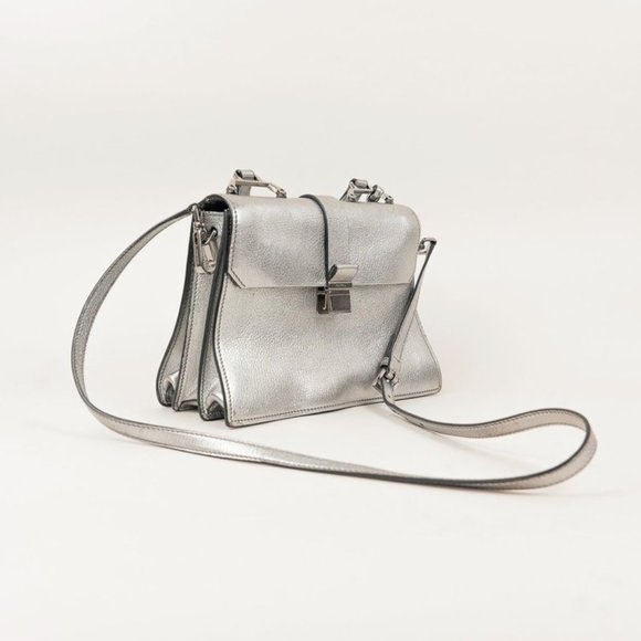 Miu Miu Cromo Madras Bandoliera Shoulder Bag - Picture 7 of 13